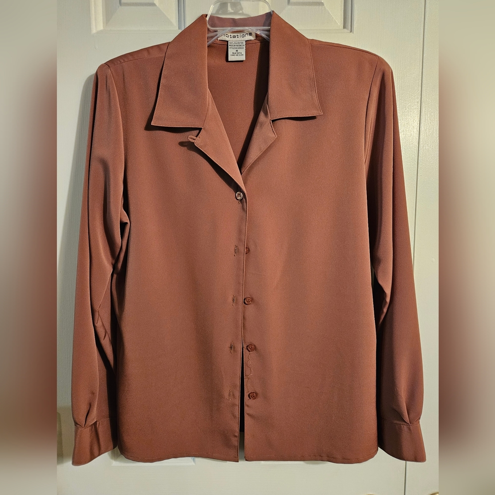 Notations Silky soft polyester woman's blouse
